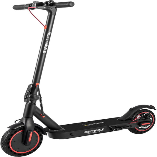 HONEYWHALE M2 Pro Scooter Eléctrico Plegable para Adultos, Motor de 500 W de Potencia Máxima, 22km con una Carga Completa, Velocidad Máxima 32km/h, Patin Eléctrico con App Control Bluetooth